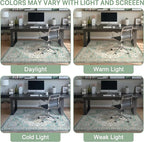 48"x72" Office Chair Mat for Hardwood Tile Floor, Under Desk Carpet Protector - Image 6