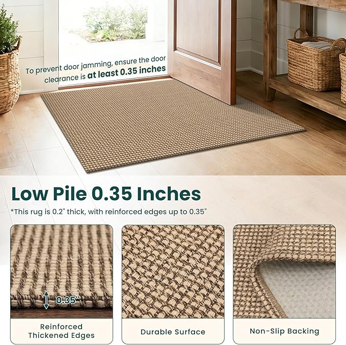 KOZYFLY Boho 3x16 Runners Rugs for Hallway, Extra Long Washable Runner Rug - Image 4