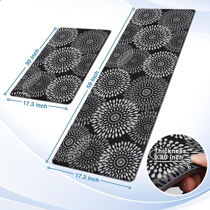 LuxStep Kitchen Mat Cushioned Rugs Anti-Fatigue Mats - Image 3