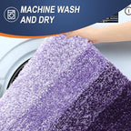 OLANLY Bathroom Runner Rugs Mat 59x24, Extra Soft Absorbent Microfiber Bath Rugs - Image 5