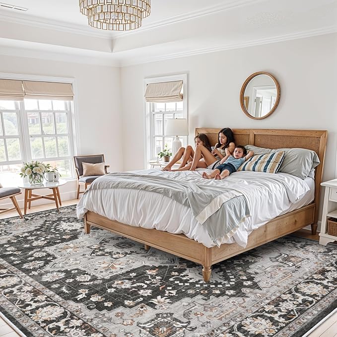 Washable Oriental Area Rug - Image 3