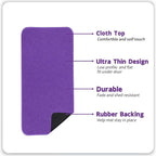 Bosap Bath Mat, Ultra Thin Bathroom Runner Rugs, Large Bath Mats - Image 2