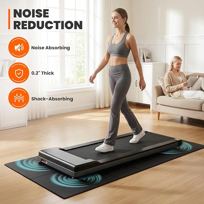 Stepwaver Walking Pad Mat for Carpet, Treamill Mat for Hardwood Floors - Image 5