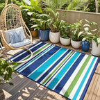 Outdoor Patio Plastic Rug Waterproof - Image 5