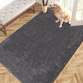 PURRUGS Easy Care Area Rug 4ft x 6ft, Non-Slip Machine Washable Entryway Rug by PURRUGS