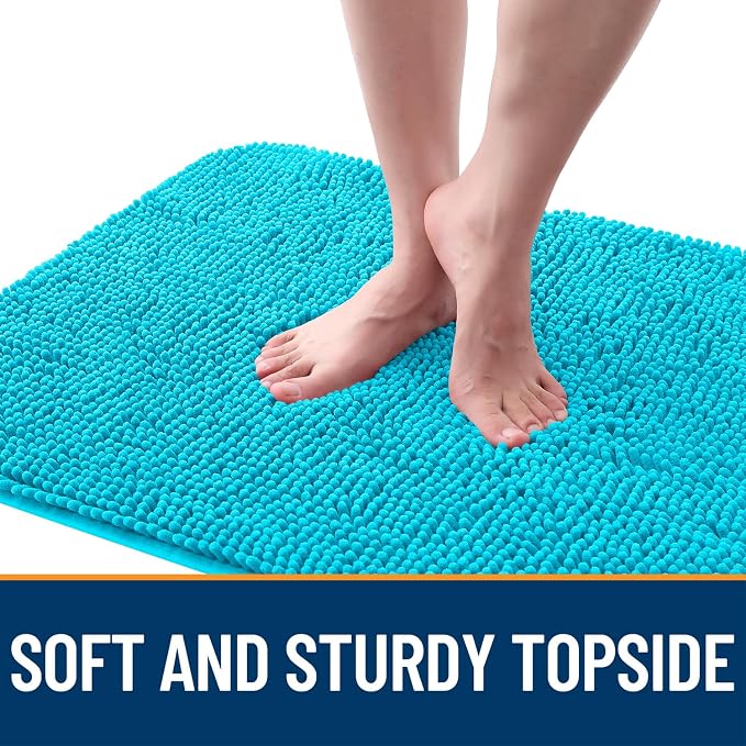 OLANLY Dog Door Mat for Muddy Paws 30x17, Absorbs Moisture and Dirt, Absorbent - Image 4