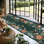 Lahome Floral Washable Runner Rug, Boho Ultra-Thin Kitchen Runners - Image 2