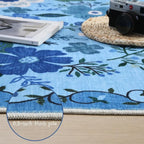 Rugcomf Runner Rug for Hallways Kitchen Rug Non Slip 2'6''x8' Washable Runner - Image 4