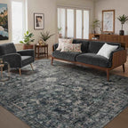 Rugxara 6x9 Area Rugs for Living Room Bedroom, Large Washable Rug, Non Slip & by Rugxara