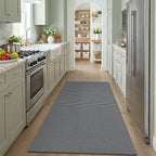 KOZYFLY Washable 4x5 Entry Woven Area Rug, Braided Throw Rugs - Image 2