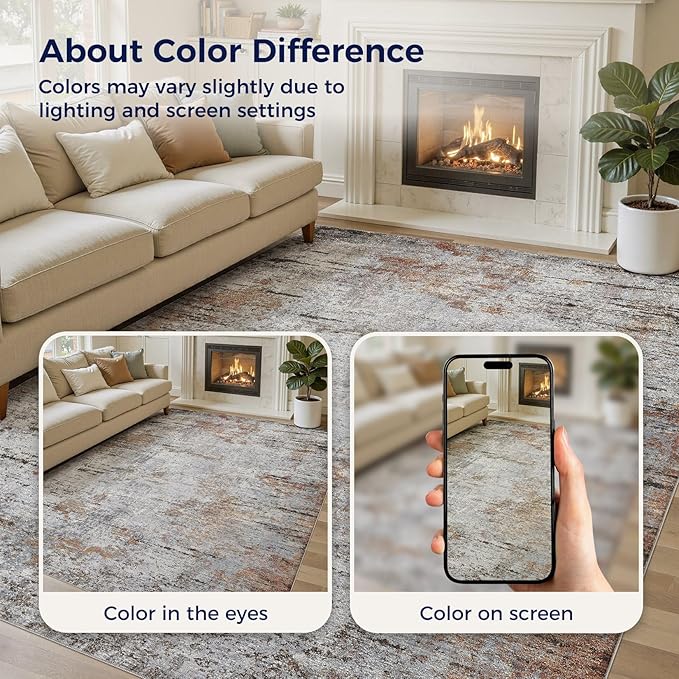 DMOYEST Area Rug Living Room Rugs - Image 8