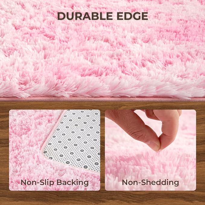 Litanika 8x10 Fluffy Shag Faux Fur Area Rug - Image 6