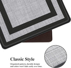 Mattitude Kitchen Mats Set of 2 Cushioned Rugs 0.47 inch Thick Anti-Fatigue Mats - Image 4