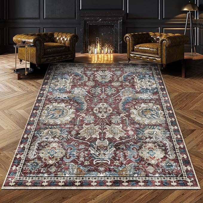 RUGSURE Washable Area Rugs by RUGSURE