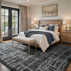 Shag Rugs for Bedroom Living Room, Tie-Dyed Ultra Soft Fluffy Furry Area Rugs - Image 3