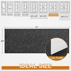 Mibao Front Door Mat Indoor Entrance, Welcome Mat - Image 2