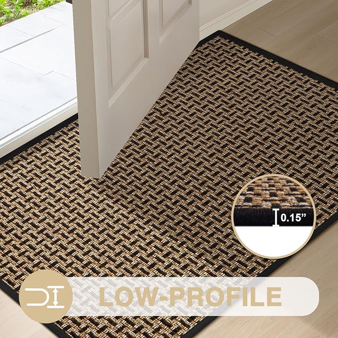LEKEEPGO Door Mat Indoor Entrance 24"x36", Absorbent Indoor Door Mat, Non Slip - Image 4