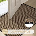 LEKEEPGO Door Mat Indoor Entrance 17"x29", Absorbent Indoor Door Mat, Non Slip - Image 4