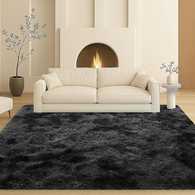 Large 9x12 Area Rug for Living Room, Soft Shag Rugs for Bedroom, Non-Slip Ultra - Image 8