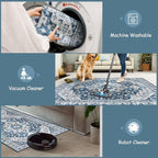 Moynesa Ultra-Thin Washable Vintage Area Rug - Image 4