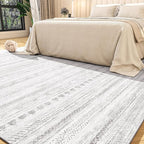 6x9 Area Rugs for Living Room Machine Washable Rug Distressed Indoor Carpet by Tchdio