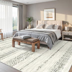 Miukiki 10x14 Area Rugs for Living Room Moroccan Washable Rugs Non Slip Indoor - Image 9