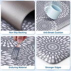 LuxStep Kitchen Mats for Floor, 0.47 inch Thicker Cushioned Rug Anti-Fatigue - Image 5