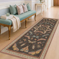 Hazo Haus Boho Runner Rug 3x8, Stain Resistant Indoor Carpet by HazoHaus