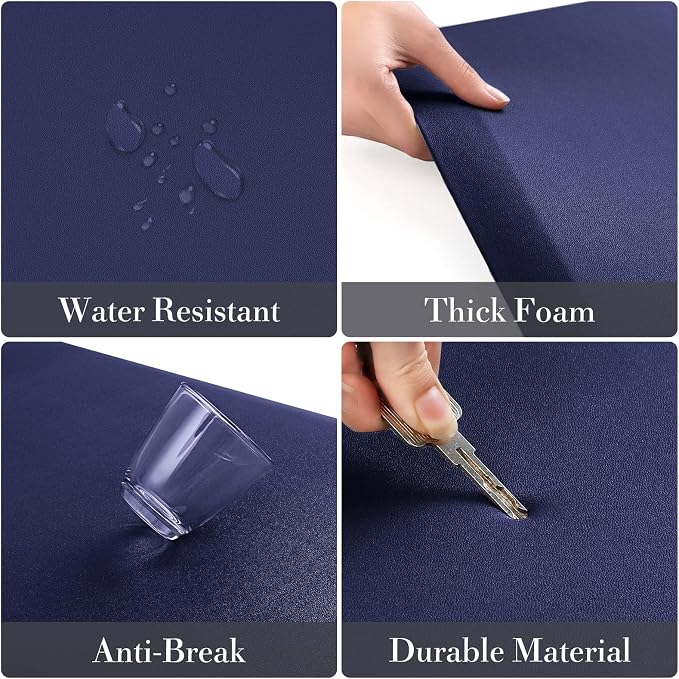 HappyTrends 2 PCS Kitchen Mat Cushioned Anti-Fatigue Floor Mat, Heavy Duty - Image 5