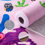 6x9 ABC Classroom Rug for Kids Playroom, Alphabet Rug - Image 6