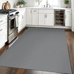 EARTHALL Washable Area Rugs 5x7 Ft Non Slip Living Room Rugs Cotton Rubber - Image 6