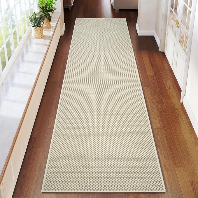 YDKGL 2x8 ft Hallway Runner Rug Extra Long Boho Woven Kitchen Runner Rugs Mat by YDKGL