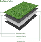 LITA Realistic Artificial Grass Turf Lawn Customized Size 8 x 32 Feet, 1.38" - Image 4