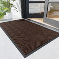Durable Indoor Outdoor Door Mat, Non-Slip Backing, Stain and Fade Resistant by NatureiFrontDoorMat