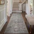 Rugxara 2x6 Runner Rug, Washable Kitchen Rugs, Non Slip Low Pile Area Rug Carpet by Rugxara