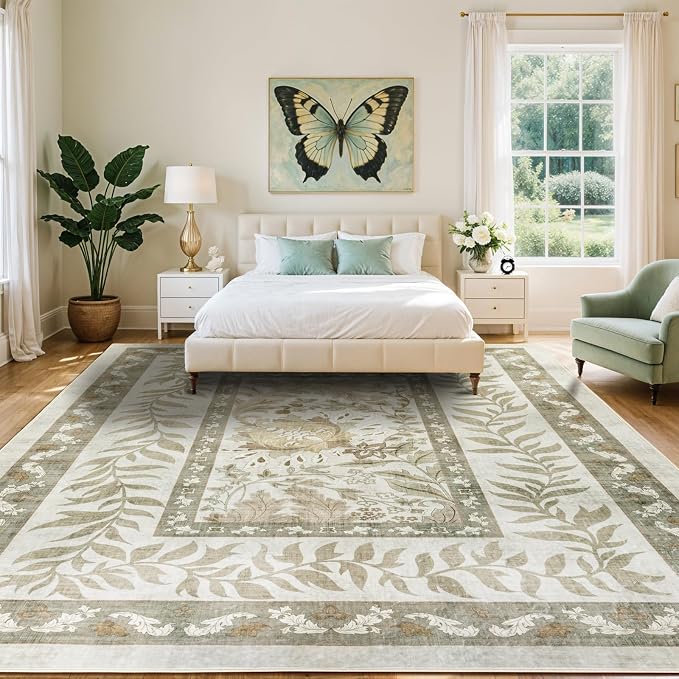LIANLAM Washable Rug 9x12 Area Rugs - Image 2