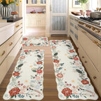 Homcomoda Floral Kitchen Rugs Mats - Image 2