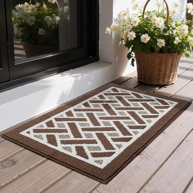 GRANNY SAYS Door Mat Inside Entrance Non-Slip, Welcome Mats Front Door Mat by GRANNYSAYS