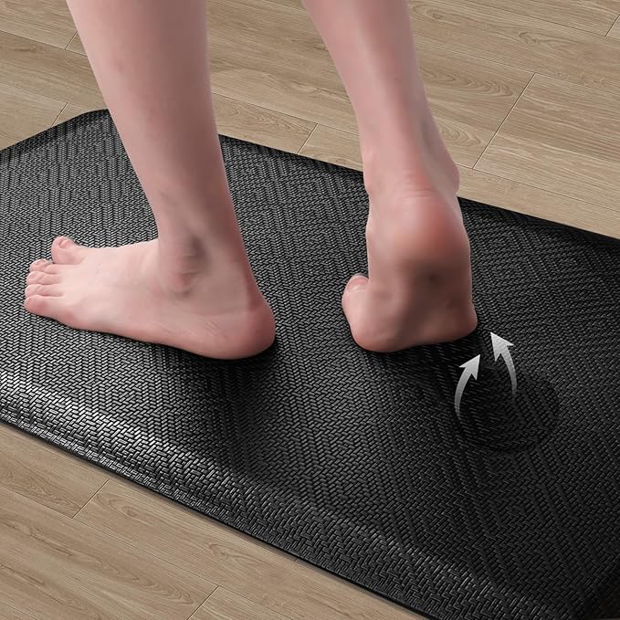 Mattitude Kitchen Mat Cushioned Anti-Fatigue Floor Mat Water Resistant Non-Slip - Image 3