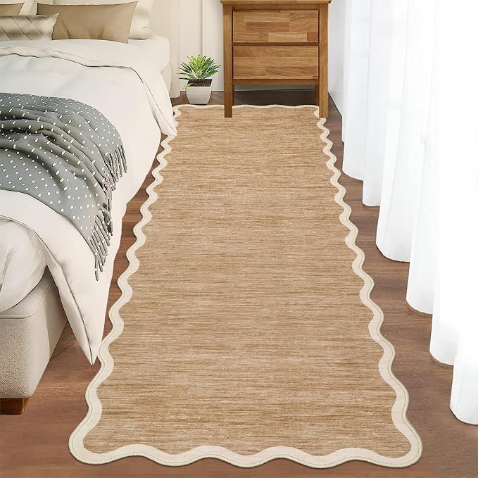 GarveeHome Scalloped Runner Rug - Image 3