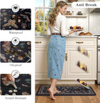 LEEVAN Anti Fatigue Mats for Kitchen Floor Non-Slip, Cushioned Kitchen Mats for - Image 6