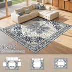 Tortania Area Rug Living Room Rugs - Image 8