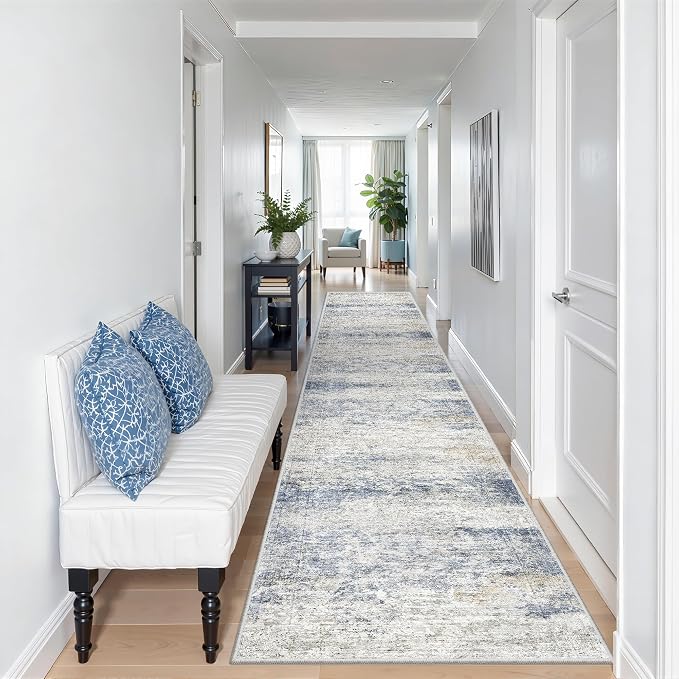 Long Hallway Runner Rug- Carpet Runners by Restydon