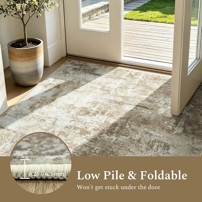 8x10 Area Rugs for Living Room, Washable Large Rug - Image 6