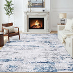 Area Rug Living Room Rugs: 5x7 Large Soft Indoor Carpet Modern Abstract Rug - Image 3