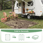 GENIMO Outdoor Rug 6' x 9' Waterproof - Image 7