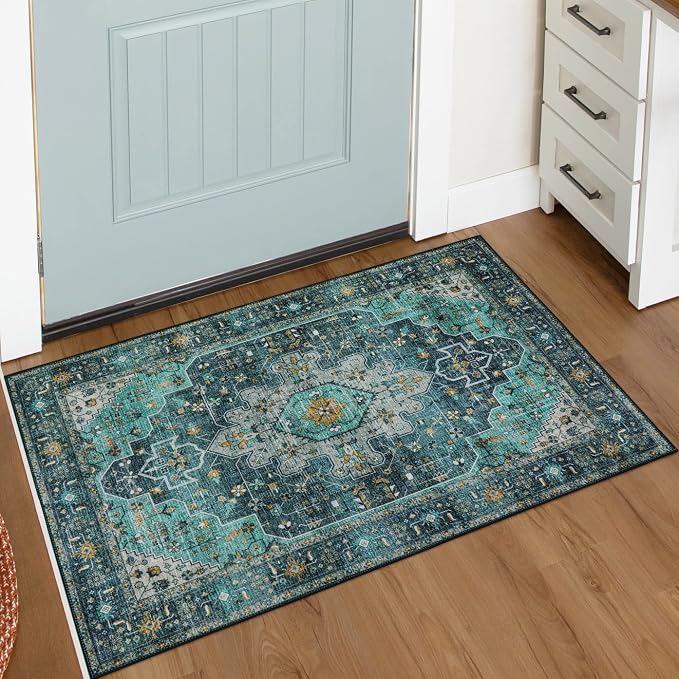 Moynesa Ultra-Thin Washable Area Rug by Moynesa