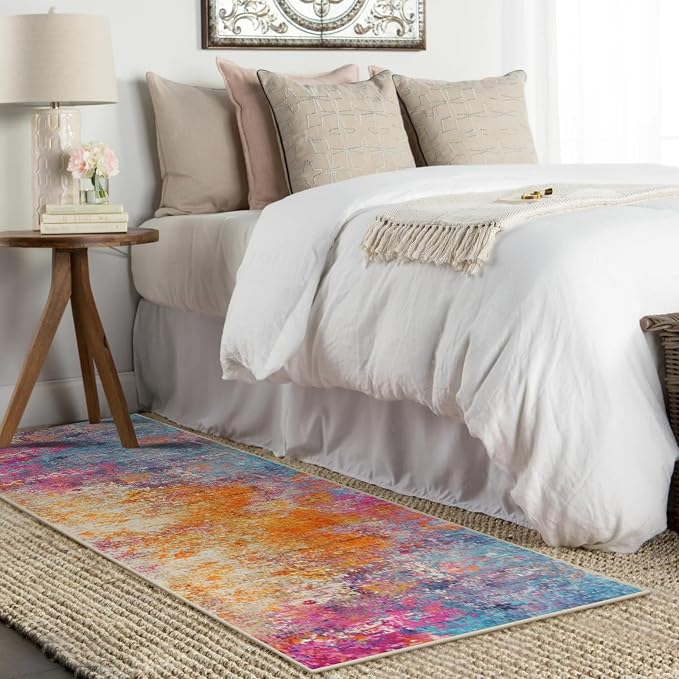 Lahome Modern Abstract Runner Rugs - Image 6