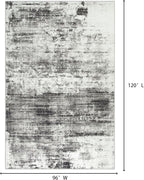 8x10 Area Rugs Washable Rug: Large Modern Abstract Living Room Rug Soft - Image 2
