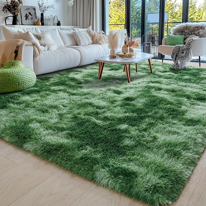 8x10 Area Rugs for Living Room, Ultra Soft Fluffy Large Shaggy Rug Carpet for - Image 3